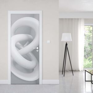 GLIX Fototapeta na dvere - 3D Loop Modern