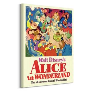 Obraz na plátne Disney Alica v krajine zázrakov (Čajová párty) 60x80 WDC99486