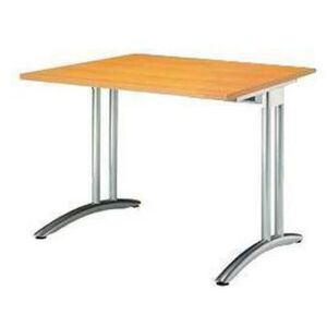 Kancelársky stôl Baron Miro, 80 x 80 x 72 cm, rovné vyhotovenie, dezén buk