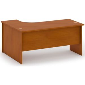 Písací stôl ergonomický pravý, čerešňa