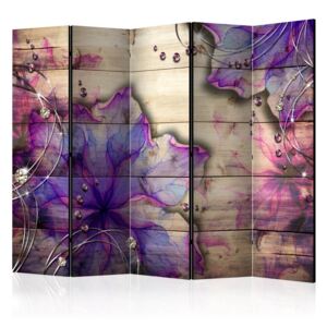 Paraván - Purple Memory 225x172cm
