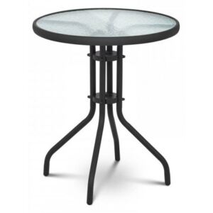 InGarden Záhradný stôl 60 x60x70 cm - čierny