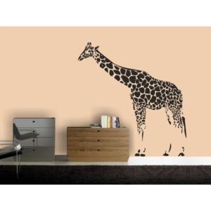 Žirafa samolepky na stenu - 01