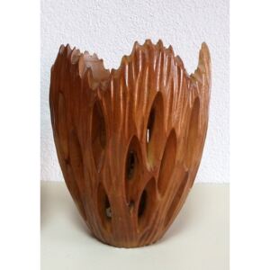 Váza WILD hnedá mangové drevo