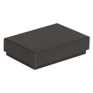 Darčeková krabička s vekom 200x125x50 mm, čierna