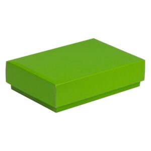 Darčeková krabička s vekom 200x125x50 mm, zelená