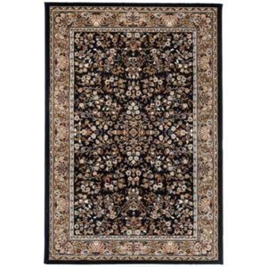 Kusový koberec PP Hanson čierny, Velikosti 120x170cm