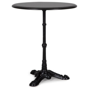 Blumfeldt Patras-BK, bistro stôl, žula, vodovzdorný, mrazuvzdorný, čierny