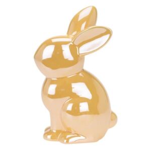 Zajačik s perleťovým efektom – žltý 20 cm