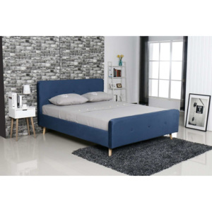Čalúnená posteľ EMILY 1 modrá