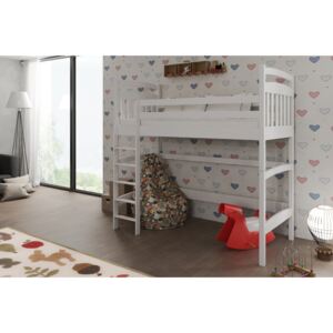 Detská posteľ 80 x 180 cm Theo (s roštom a úl. priestorom) (biela). Akcia -33%. Vlastná spoľahlivá doprava až k Vám domov