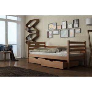 Detská posteľ 80 x 180 cm Marisa (s roštom a úl. priestorom) (buk). Akcia -33%. Vlastná spoľahlivá doprava až k Vám domov
