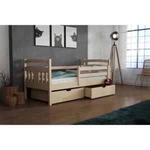 Detská posteľ 80 x 180 cm Kayla (s roštom a úl. priestorom) (borovica). Akcia -33%. Vlastná spoľahlivá doprava až k Vám domov