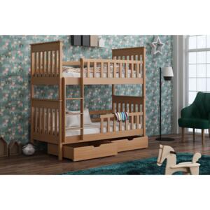 Detská posteľ 80 x 180 cm Olive (s roštom a úl. priestorom) (buk). Vlastná spoľahlivá doprava až k Vám domov