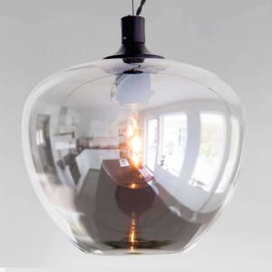 By Rydéns Bellissimo sklenená závesná lampa sivá