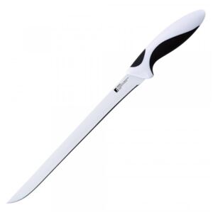 Kuchynský nôž čepeľ 25 cm - biely/čierny