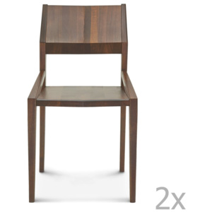 Sada 2 drevených stoličiek Fameg Ingunn