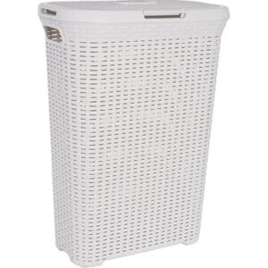 Kôš Curver® STYLE 40L, krémový, 61x26x44 cm, na bielizeň, prádlo