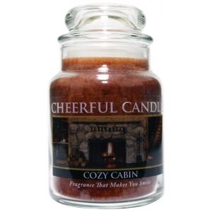 CHEERFUL CANDLE - Horská chata - COZY CABIN 170g