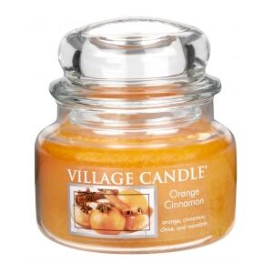 VILLAGE CANDLE - Pomaranč a škorica – Orange Cinnamon 45-55