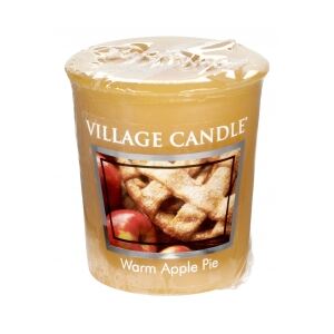 VILLAGE CANDLE - Jablkový koláč - Warm Apple Pie 18 - votívna sviečka