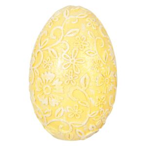 Veľkonočné vajíčko 533 žlté polyresin žltá