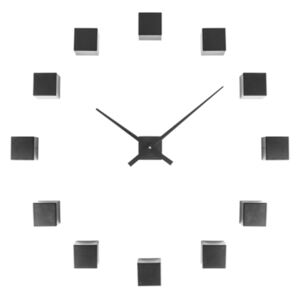 Karlsson Kreatívne nástenné hodiny - Karlsson DIY Cubic Black