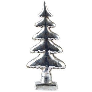 Dekoratívny stromček KJ Collection Silver, výška 22 cm