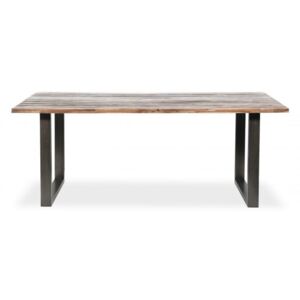 IIG - Priemyselný jedálenský stôl WOTAN 160 cm akácia, hnedý
