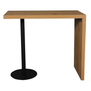 IIG - Dizajnový barový stôl MAGNUS 120 cm dub, prírodný