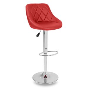 Tresko Barová stolička Red