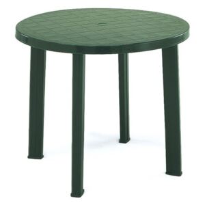 Plastový stôl TONDO - zelený