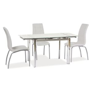 Stôl GD019 biela 100(150)x70