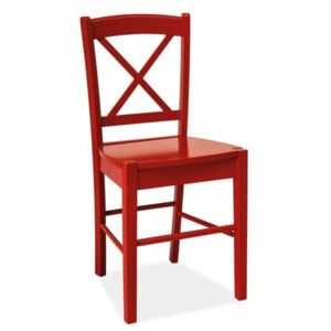 BRADOP Jedálenská stolička CD-56 červená