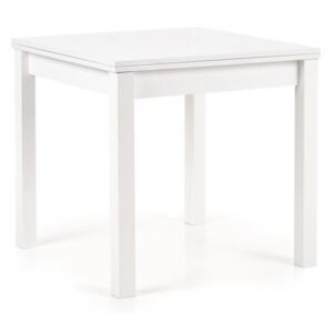 Halmar Rozkladací jedálenský stôl Gracjana biela 80(160)x80x76