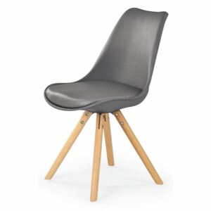 Halmar Jedálenská stolička K201 sivá