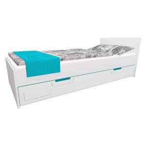MAXMAX Detská posteľ so zásuvkou - BOSTON 200x90 cm