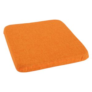 Podložka na stoličku Melange oranžová