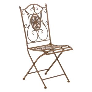 Kovová stolička Sibell Farba Hnedá antik