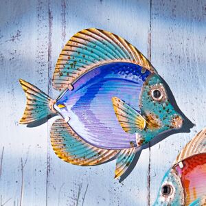 Nástenná dekorácia Ryba, modrá