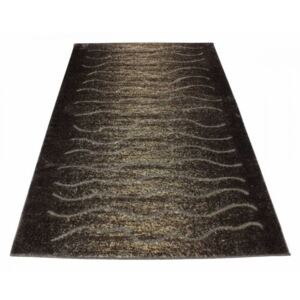 Kusový koberec Shaggy vlas 30 mm Gio hnedý, Velikosti 80x150cm
