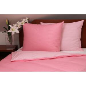 Bavlnené posteľné obliečky Flowers Pink 140×200/70×90 cm