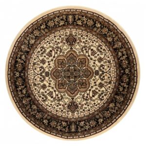Kusový koberec Agas krémový kruh, Velikosti 200cm