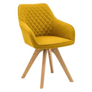 BAND TEES Jedálenská stolička – žltá – set 2 ks - zľava 10% (kód EXTRA10SK)