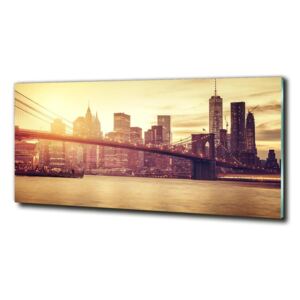Foto-obraz sklo tvrdené Manhattan New York cz-obglass-125x50-100207624