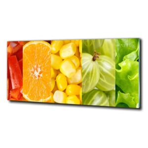 Foto-obraz fotografie na skle Ovocie a zelenina cz-obglass-125x50-102085174