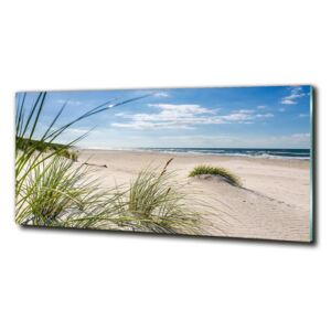 Foto obraz fotografie na skle Mřežino pláž cz-obglass-125x50-120152724