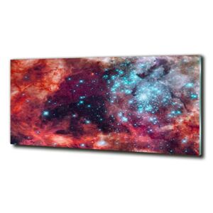 Fotoobraz sklenený na stenu do obývačky Magellanov oblak cz-obglass-125x50-119807519