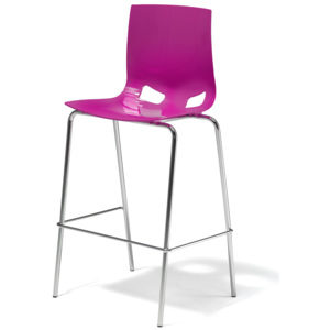 Barová stolička Phoenix, fialová