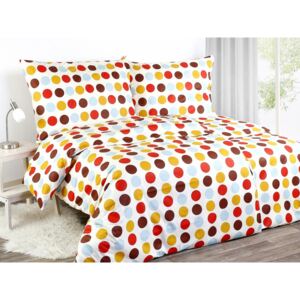 Goldea bavlnené posteľné obliečky - vzor 314 140 x 220 a 70 x 90 cm